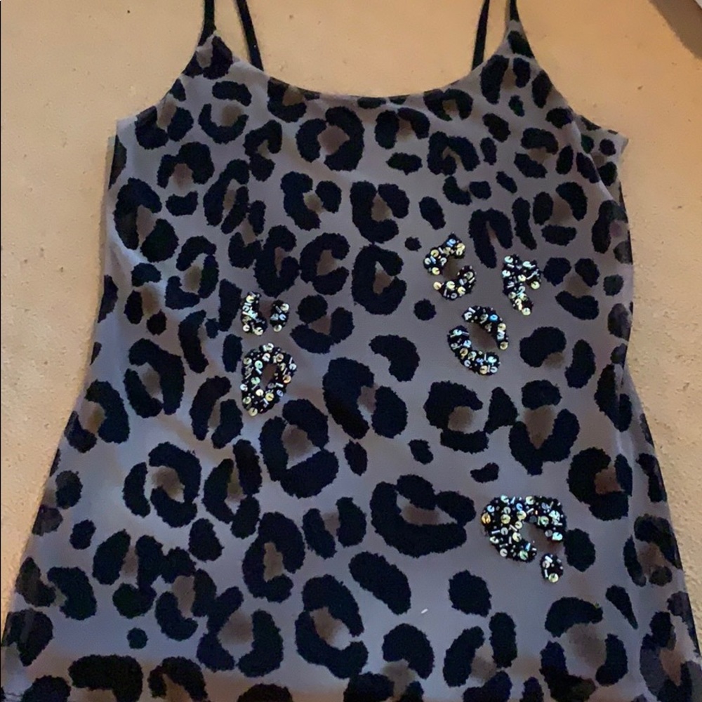 Pre-owned Womans Lace Tank Top